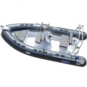 Ce Rib 14.1ft Inflatable Boat With Fiberglass Hypalon And Engine Combo Set 3.6m Power Sport Rib Boat For Fishing - Buy  Product on Alibaba.com image 1